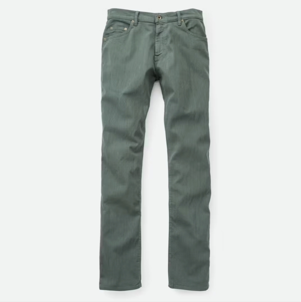 Huckberry Raleigh Denim Alexander Stretch In Hemlock